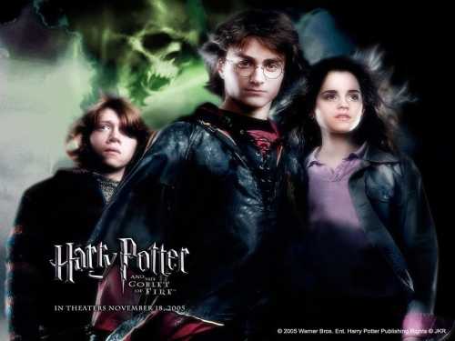 Poster van de film 'Harry Potter and the Goblet of Fire'